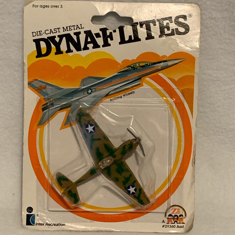 Vintage Dyna-Flites Camo Plane